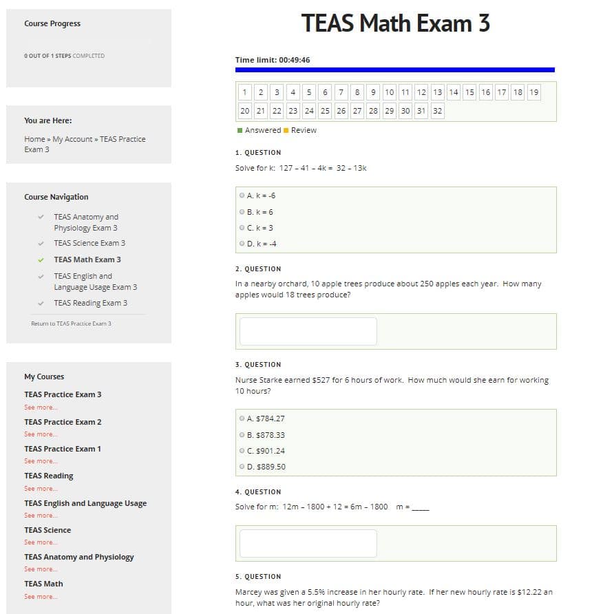TEAS Prep Course and Practice Tests BoostPrep
