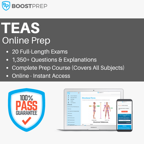BoostPrep TEAS Prep Course Product Featured Image