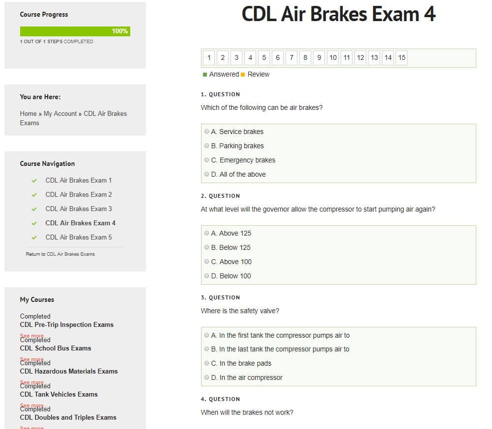 Free Cheat Sheet For Cdl Test Vermusic