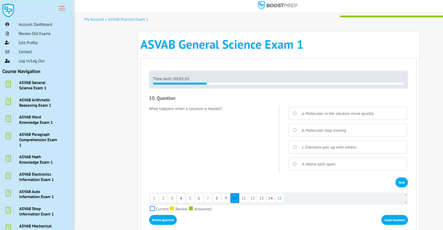 ASVAB Prep Course FullLength Exams, Flashcards, & More ASVAB Prep Course FullLength Exams, Flashcards, & More